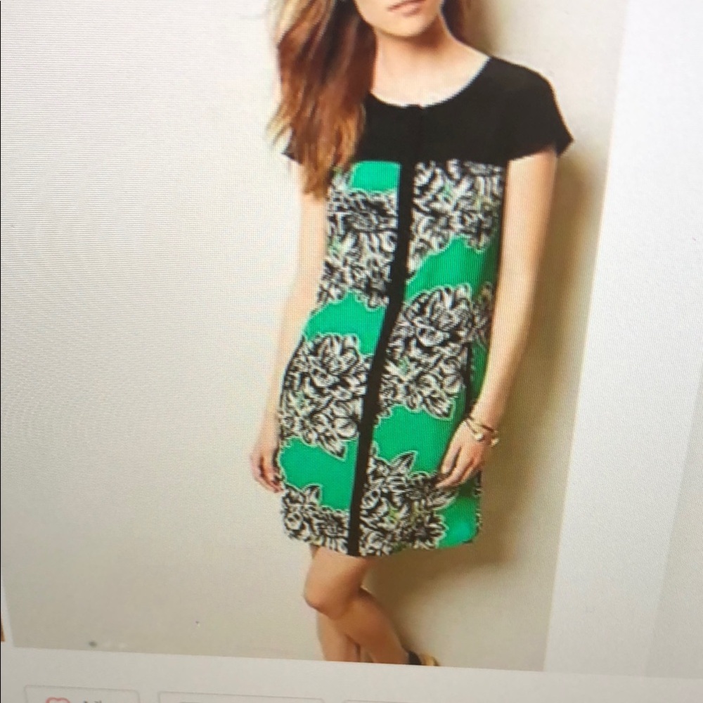 ❤️ ANTHROPOLOGIE MAEVE SILK AYAME SHIFT DRESS, 0